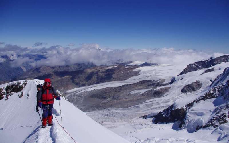 Monte Rosa Peaks Traverse